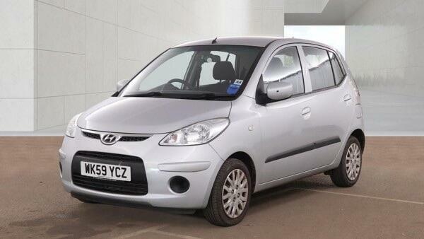 Hyundai I10 Es WK59YCZ Silver #3