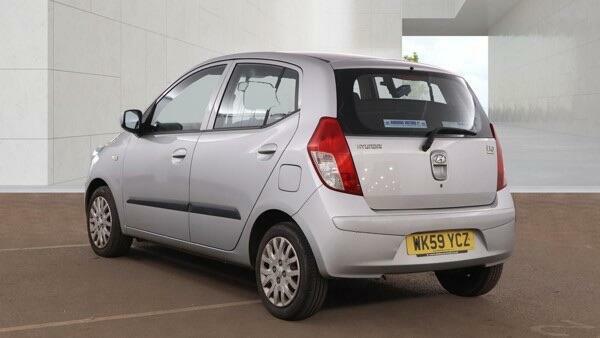 Hyundai I10 Es WK59YCZ Silver #2