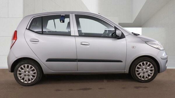 Hyundai I10 Es WK59YCZ Silver #5