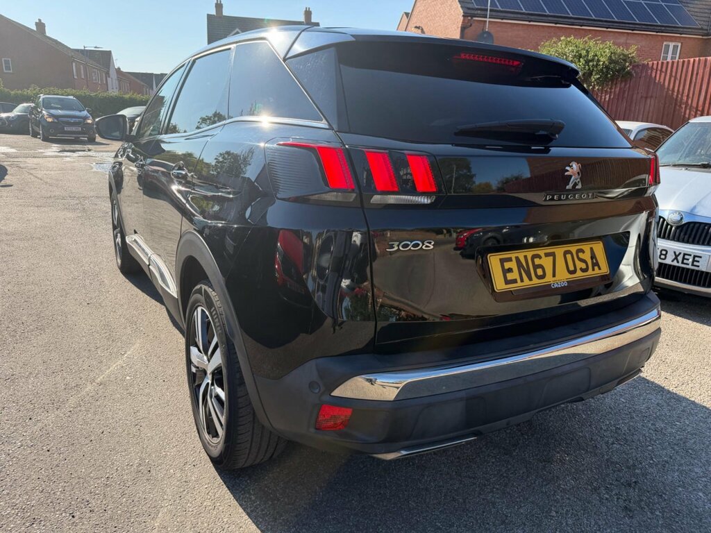Peugeot 3008 1.6 Thp Gt Line Eat Euro 6 Ss EN67OSA Black #3