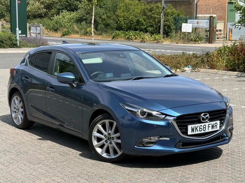 Mazda 3 Hatchback 2.0 Skyactiv-g Sport Nav Euro 6 Ss Blue #4