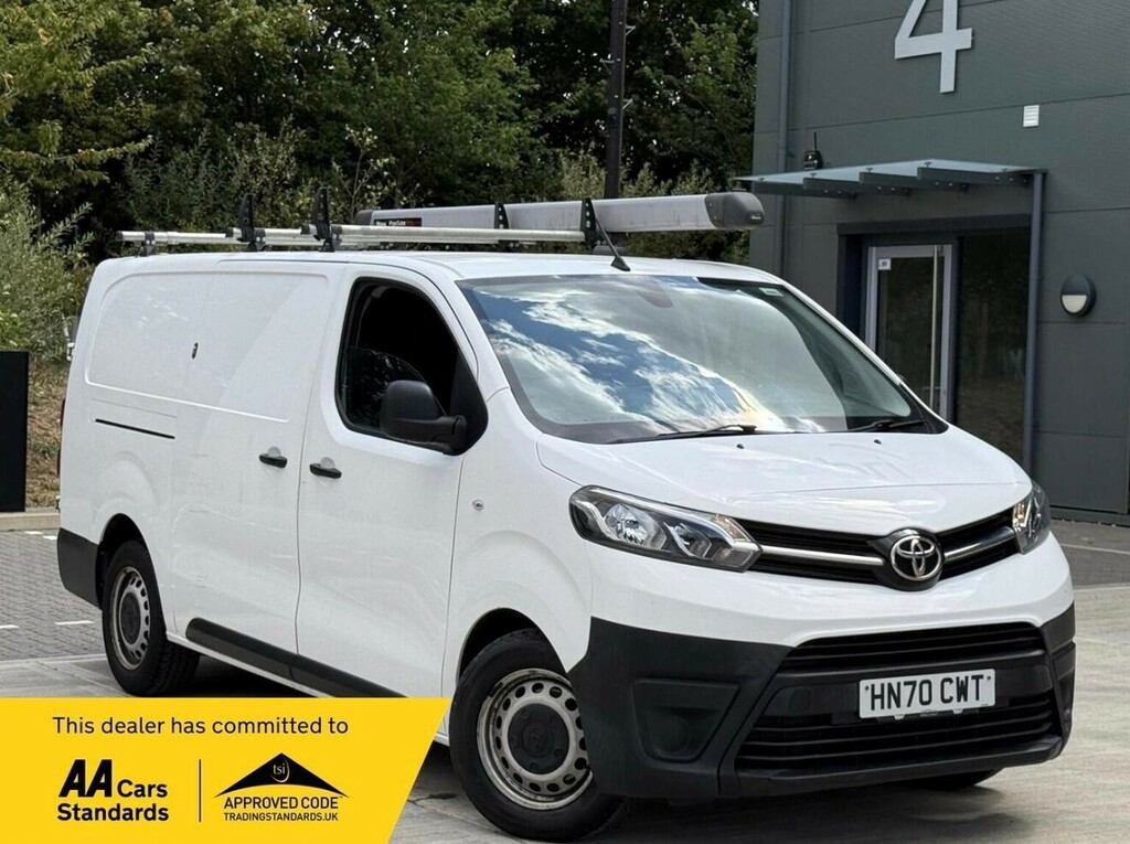 Toyota PROACE Panel Van 2.0D Icon Long Panel Van Lwb Euro 6 Ss White