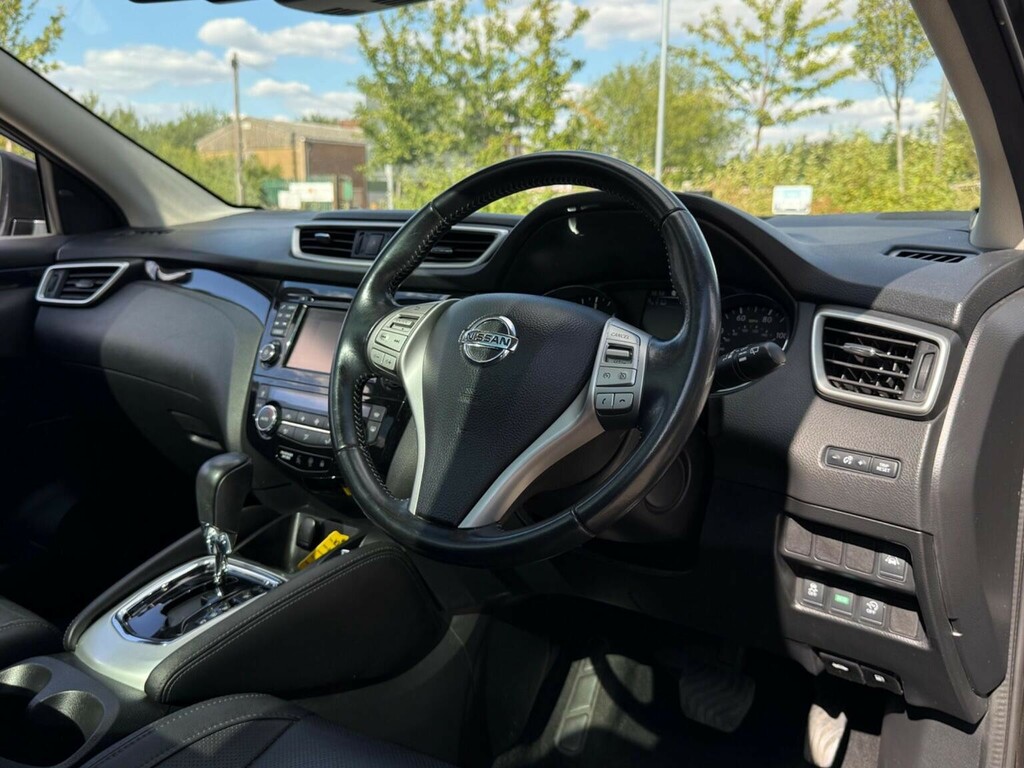 Nissan Qashqai Suv 1.6 Dci Tekna Xtron 2Wd Euro 6 Ss 2017 KP17VMT Black #3