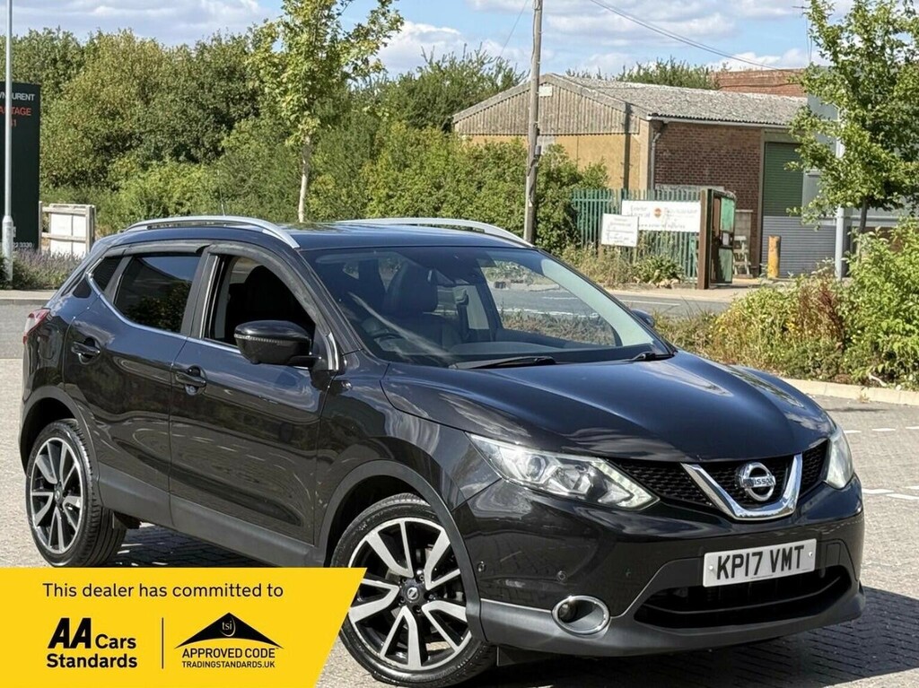 Nissan Qashqai Suv 1.6 Dci Tekna Xtron 2Wd Euro 6 Ss 2017 KP17VMT Black