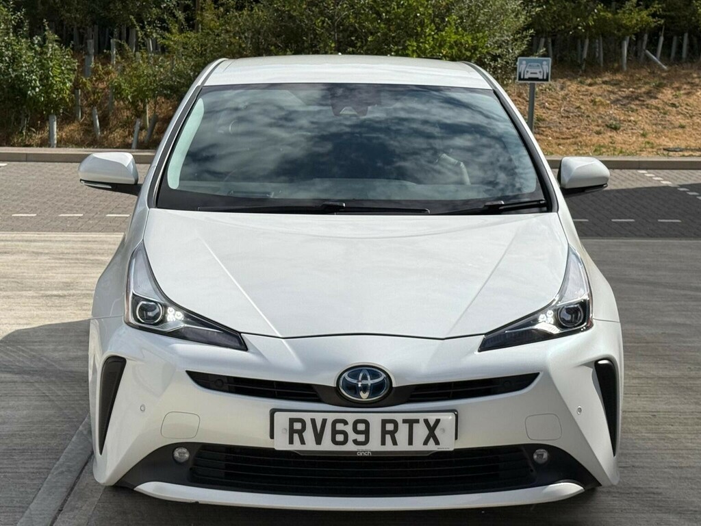 Toyota Prius Hatchback 1.8 Vvt-h Excel Cvt Euro 6 Ss 15 RV69RTX White #5
