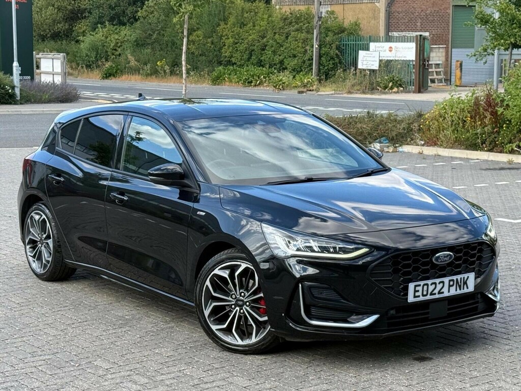 Ford Focus 1.0T Ecoboost St-line Vignale Euro 6 Ss Black #4