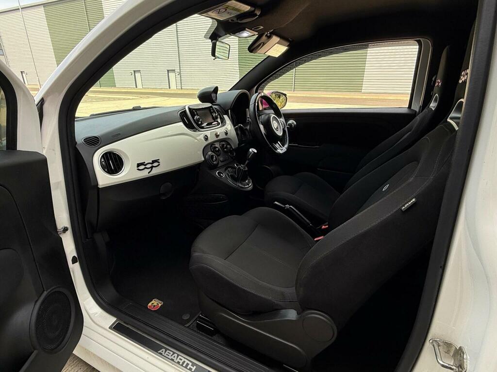 Abarth 595 1.4 T-jet Turismo Hatchback Euro White #36
