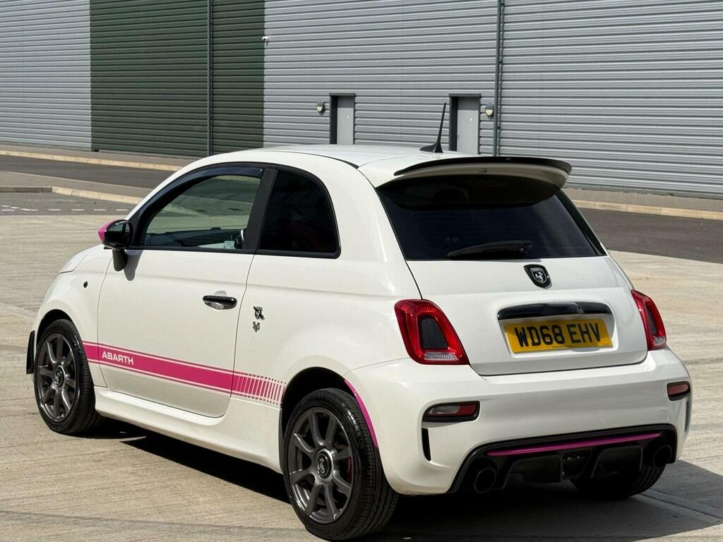 Abarth 595 1.4 T-jet Turismo Hatchback Euro White #8