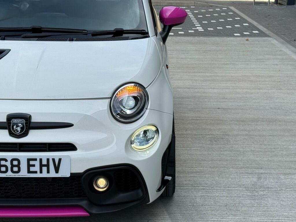 Abarth 595 1.4 T-jet Turismo Hatchback Euro White #17