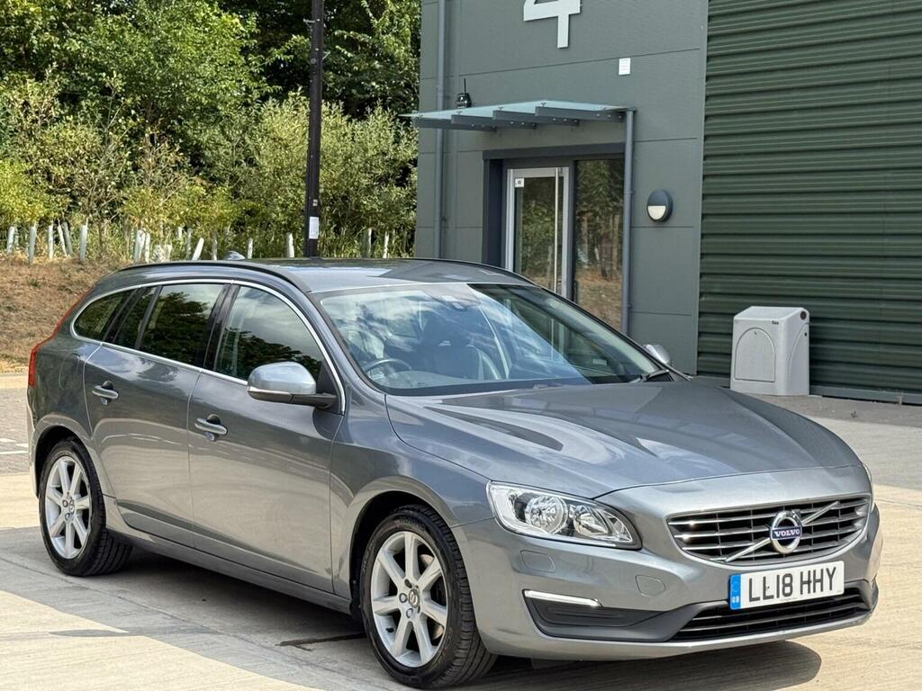 Volvo V60 D4 190 Se Nav Geartronic Leather Grey #14