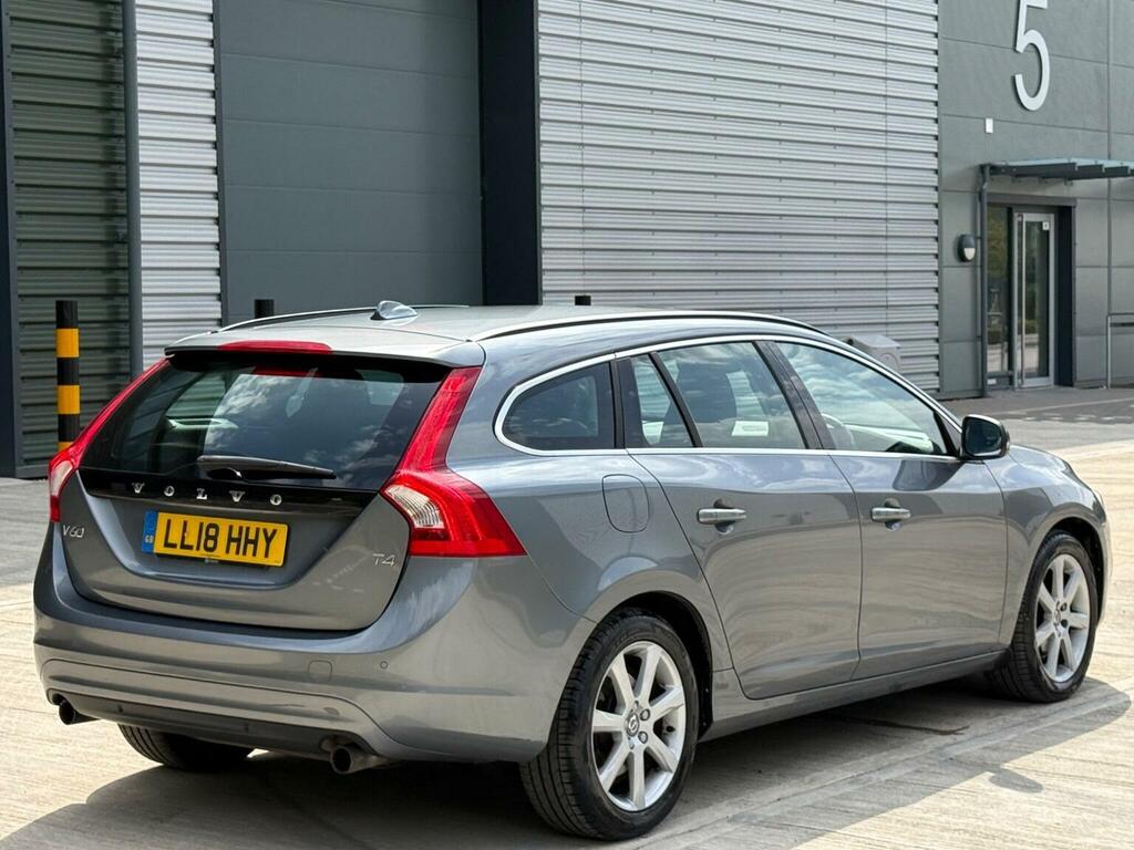 Volvo V60 D4 190 Se Nav Geartronic Leather Grey #12