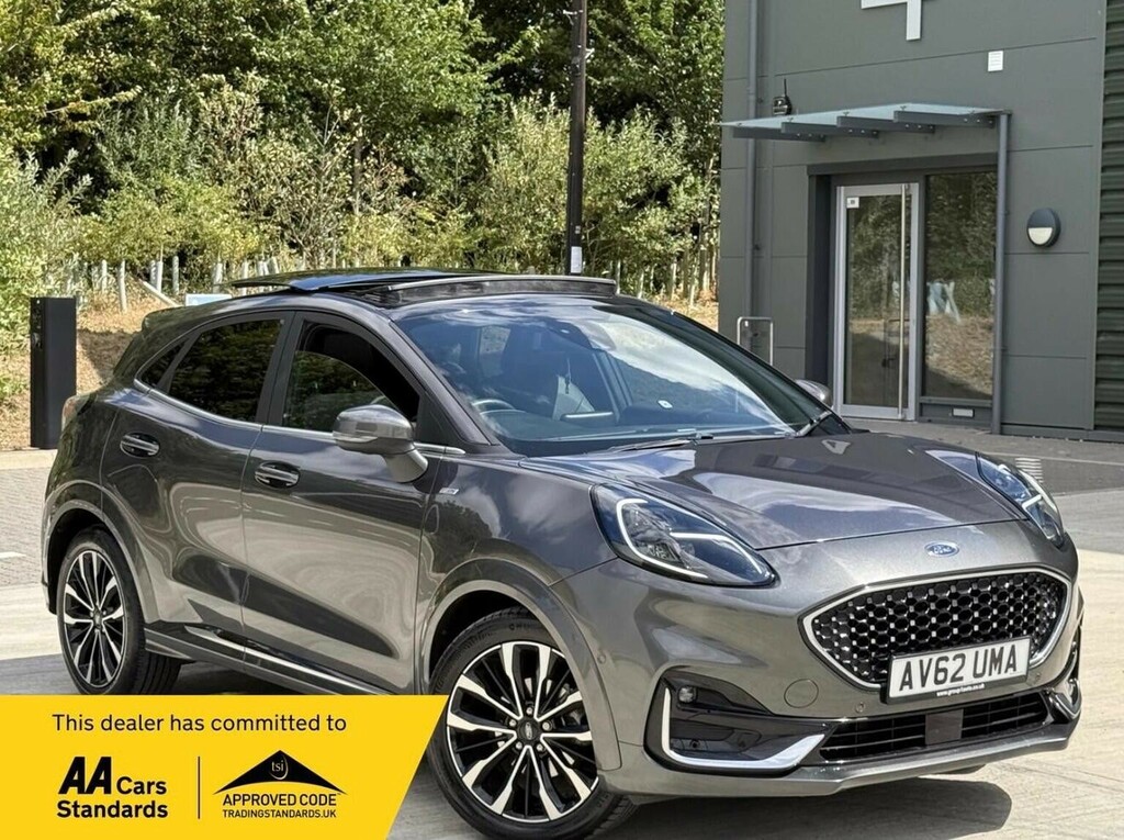Ford Puma 1.0T Ecoboost Mhev St-line Vignale Dct Euro 6 Ss Grey