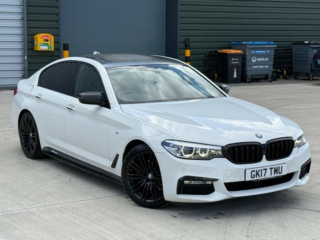 BMW 5 Series 2.0 520D M Sport Xdrive Euro 6 Ss White #2