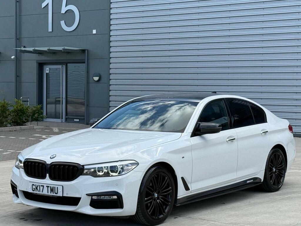 BMW 5 Series 2.0 520D M Sport Xdrive Euro 6 Ss White #4
