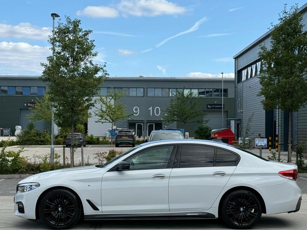 BMW 5 Series 2.0 520D M Sport Xdrive Euro 6 Ss White #5