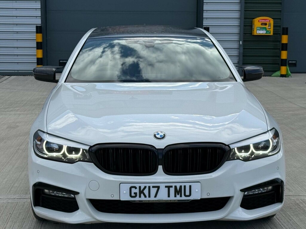 BMW 5 Series 2.0 520D M Sport Xdrive Euro 6 Ss White #3