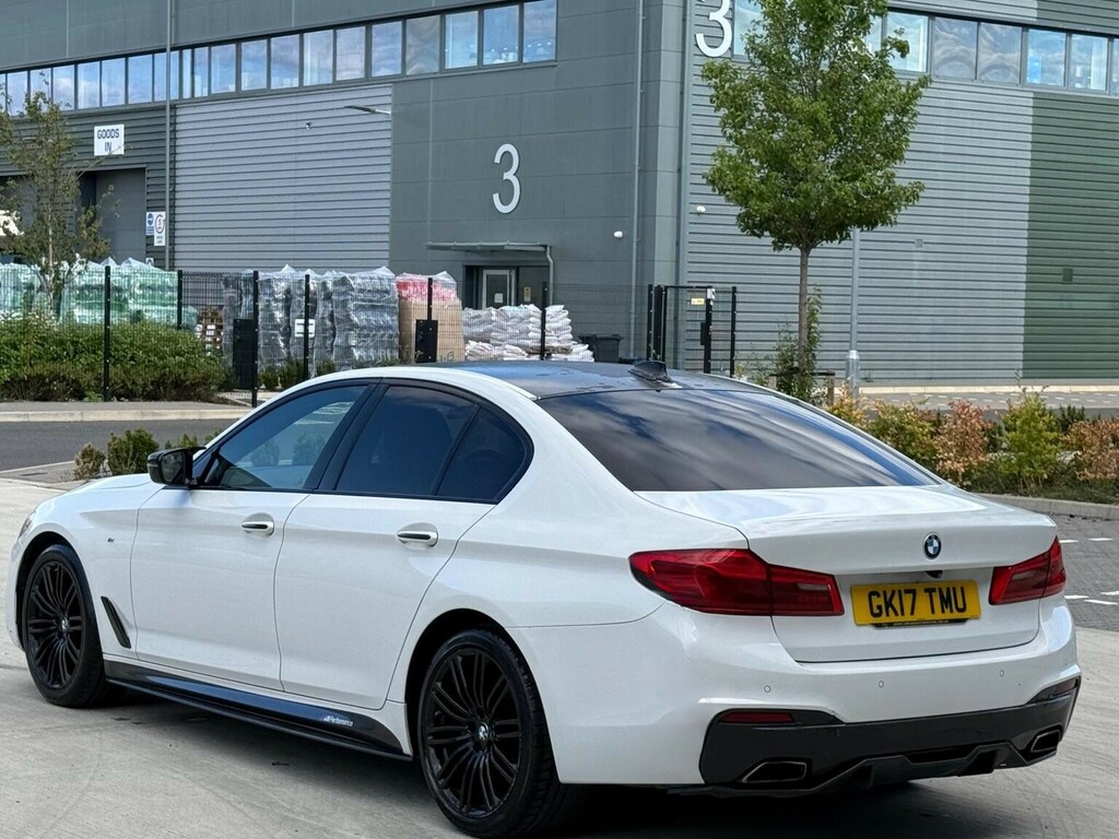 BMW 5 Series 2.0 520D M Sport Xdrive Euro 6 Ss White #6