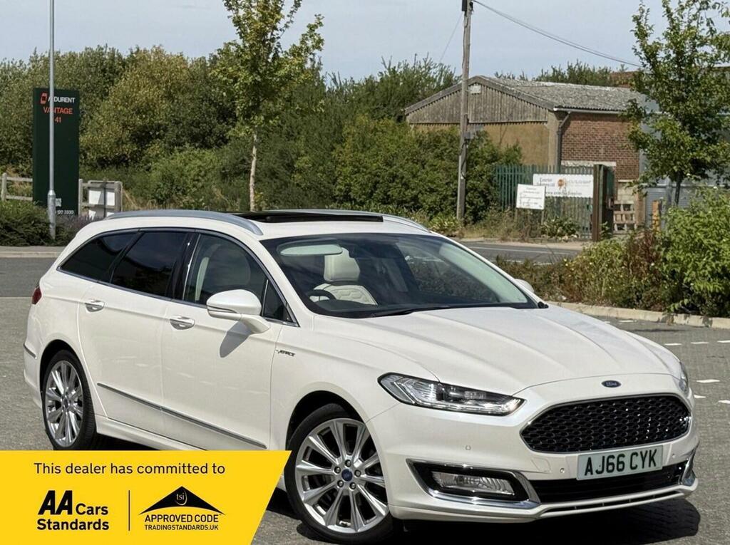 Ford Mondeo 2.0T Ecoboost Vignale Euro 6 Ss White