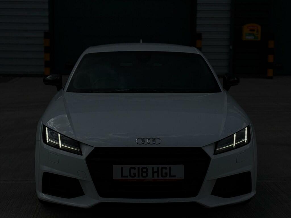 Audi TT 2.0 Tfsi Black Edition S Tronic Euro 6 Ss LG18HGL White #6