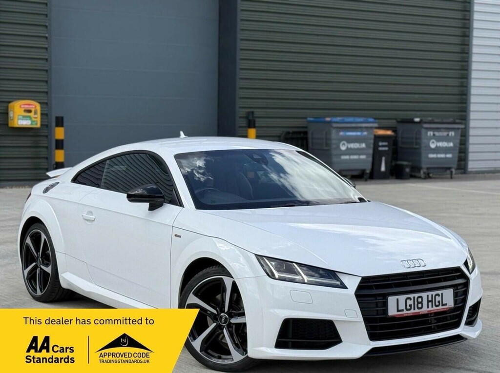 Audi TT 2.0 Tfsi Black Edition S Tronic Euro 6 Ss White