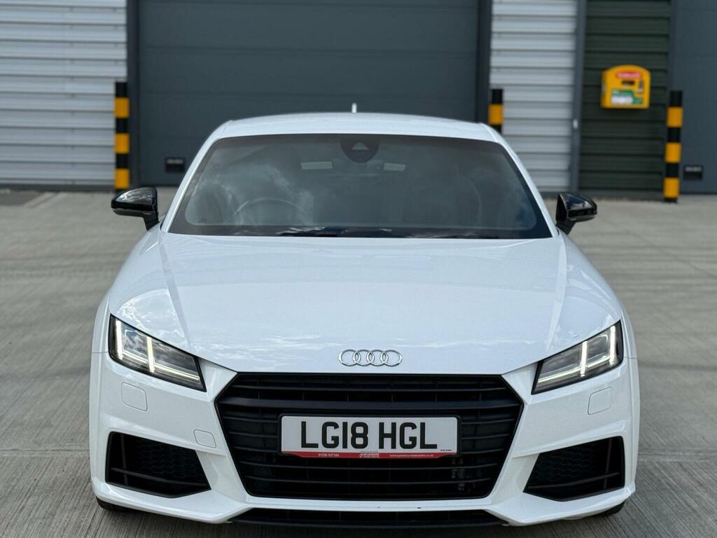 Audi TT 2.0 Tfsi Black Edition S Tronic Euro 6 Ss LG18HGL White #5