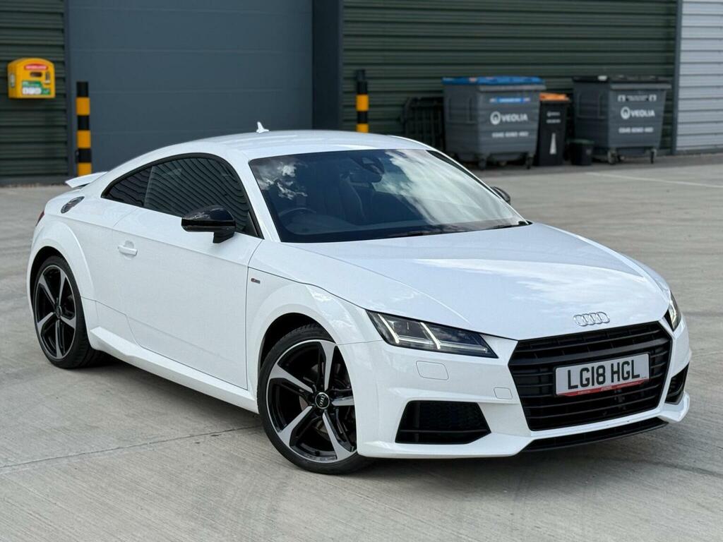 Audi TT 2.0 Tfsi Black Edition S Tronic Euro 6 Ss LG18HGL White #4
