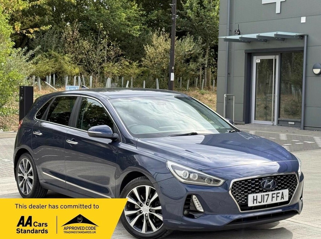 Hyundai I30 Hatchback 1.4 T-gdi Blue Drive Premium Euro 6 Ss Blue