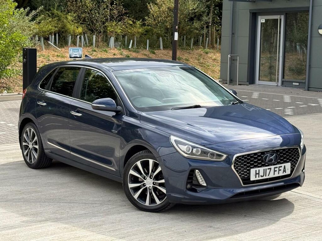 Hyundai I30 Hatchback 1.4 T-gdi Blue Drive Premium Euro 6 Ss Blue #4