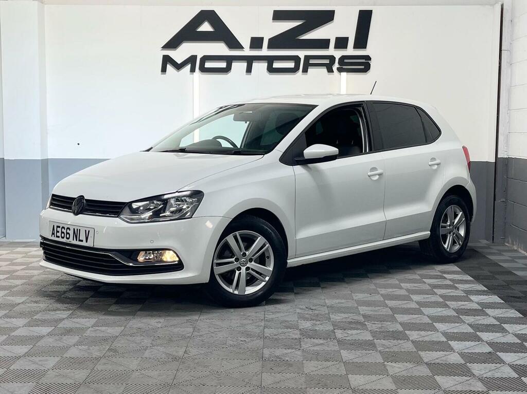 Volkswagen Polo 1.2 Tsi Bluemotion Tech Match Euro 6 Ss White #6