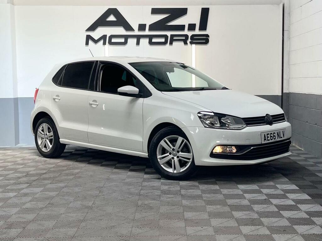 Volkswagen Polo 1.2 Tsi Bluemotion Tech Match Euro 6 Ss White #2