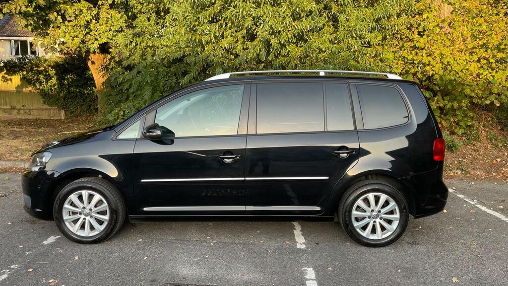 Volkswagen Touran 2.0 Tdi Sport Dsg Euro 5 Black #4