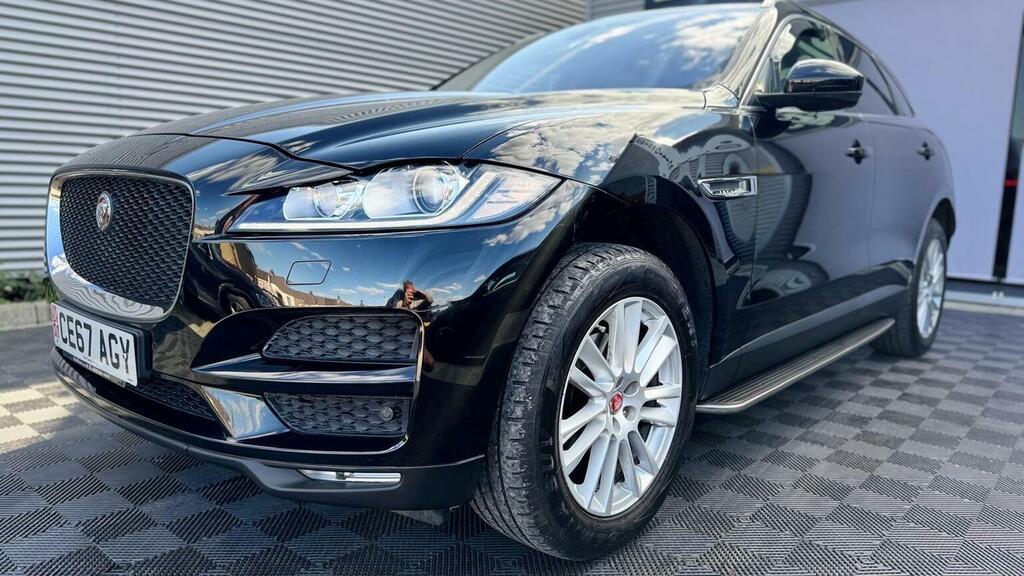 Jaguar F-Pace 2.0 D240 Portfolio Awd Euro 6 Ss Black #5
