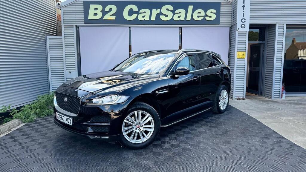 Jaguar F-Pace 2.0 D240 Portfolio Awd Euro 6 Ss Black #4