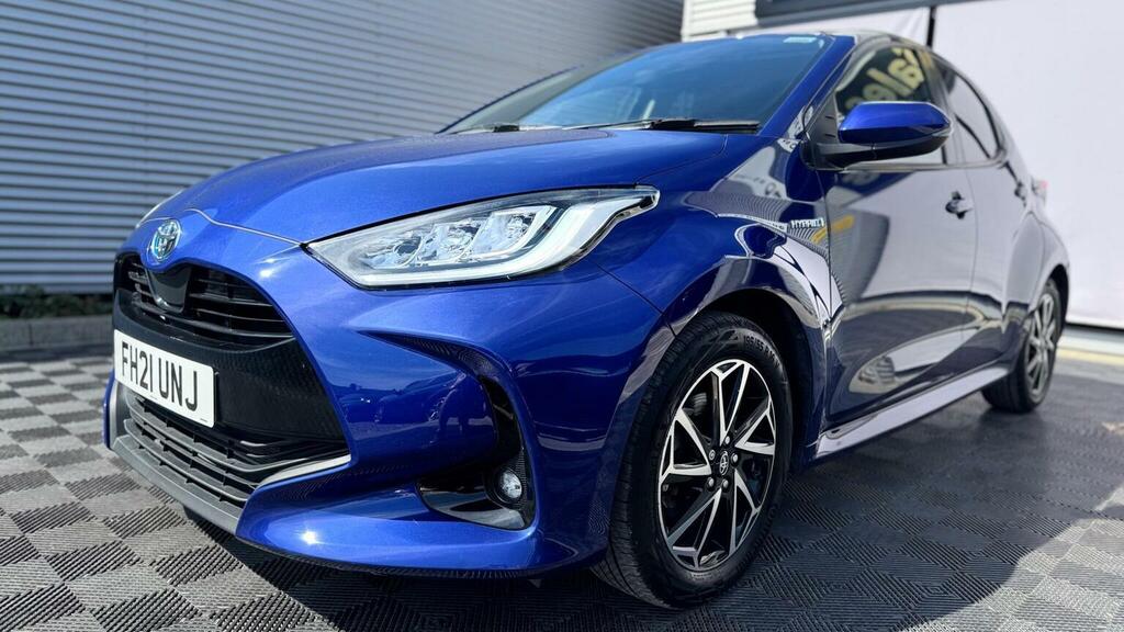 Toyota Yaris 1.5 Vvt-h Design E-cvt Euro 6 Ss Blue #6