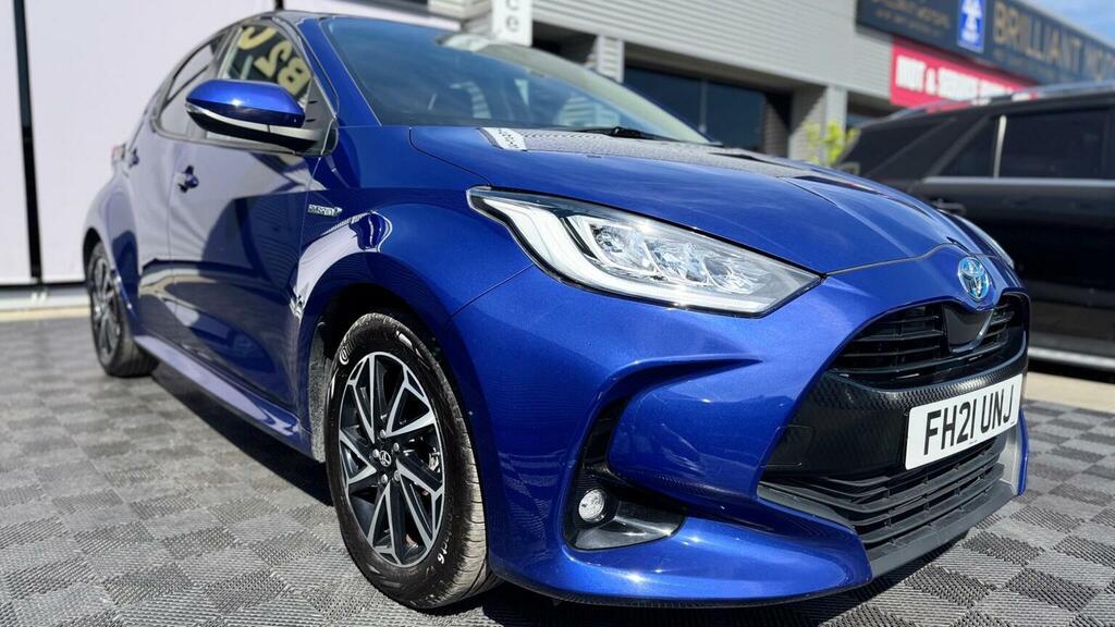 Toyota Yaris 1.5 Vvt-h Design E-cvt Euro 6 Ss Blue #2