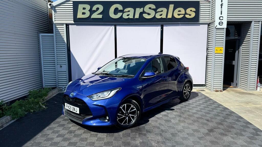 Toyota Yaris 1.5 Vvt-h Design E-cvt Euro 6 Ss Blue #5