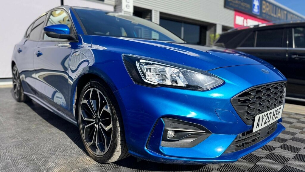 Ford Focus 1.5 Ecoblue St-line X Euro 6 Ss Blue #2