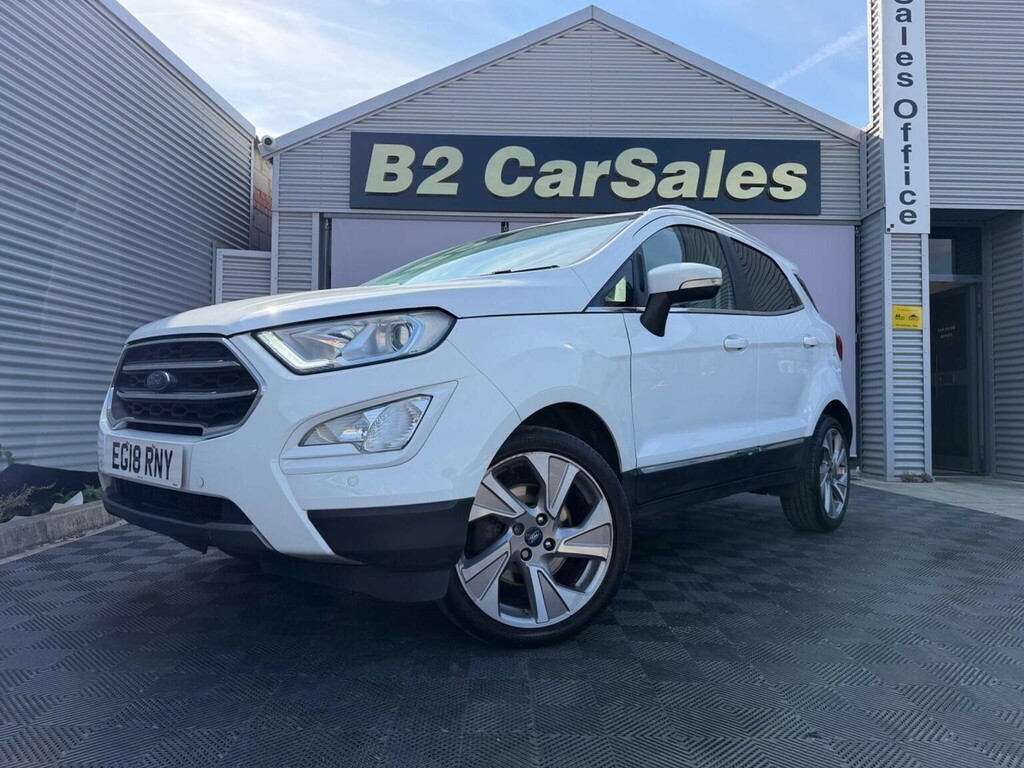 Ford Ecosport 1.0T Ecoboost Titanium Euro 6 Ss White #6