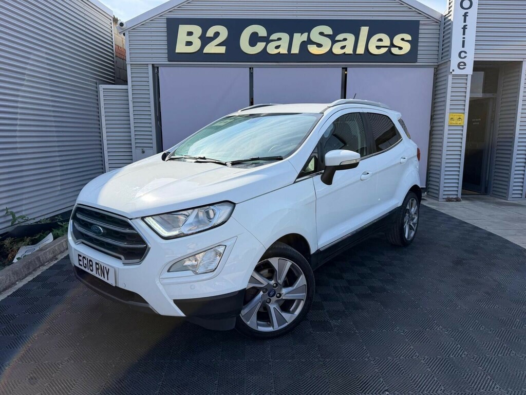 Ford Ecosport 1.0T Ecoboost Titanium Euro 6 Ss White #5