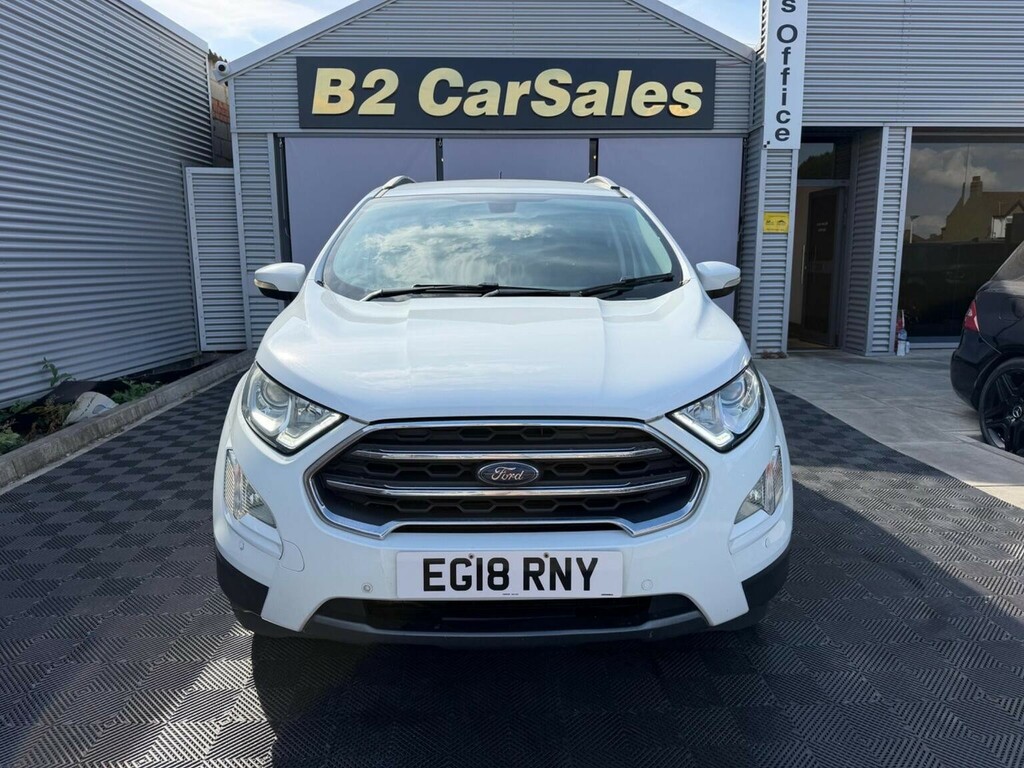 Ford Ecosport 1.0T Ecoboost Titanium Euro 6 Ss White #3