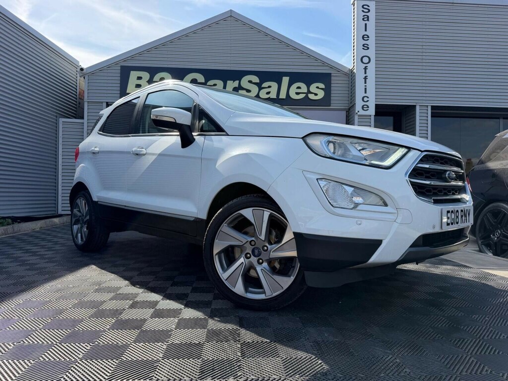 Ford Ecosport 1.0T Ecoboost Titanium Euro 6 Ss White #2