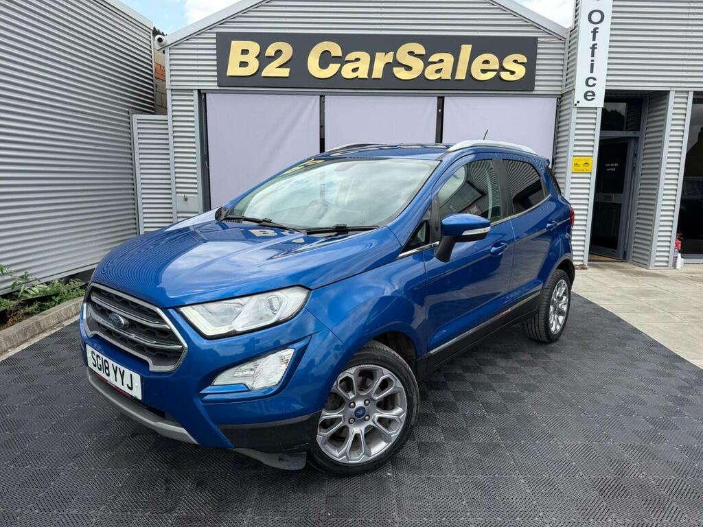 Ford Ecosport 1.0T Ecoboost Titanium Euro 6 Ss Blue #5