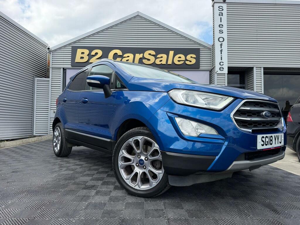 Ford Ecosport 1.0T Ecoboost Titanium Euro 6 Ss Blue #2