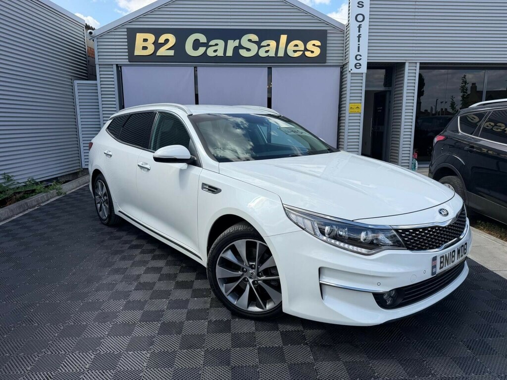 Kia Optima Estate 1.7 Crdi 3 Sportswagon Dct Euro 6 Ss White