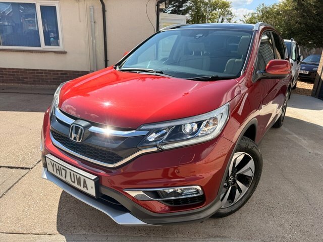 Honda Cr-V 1.6 I-dtec Ex Suv 4Wd Euro 6 160 Red #3