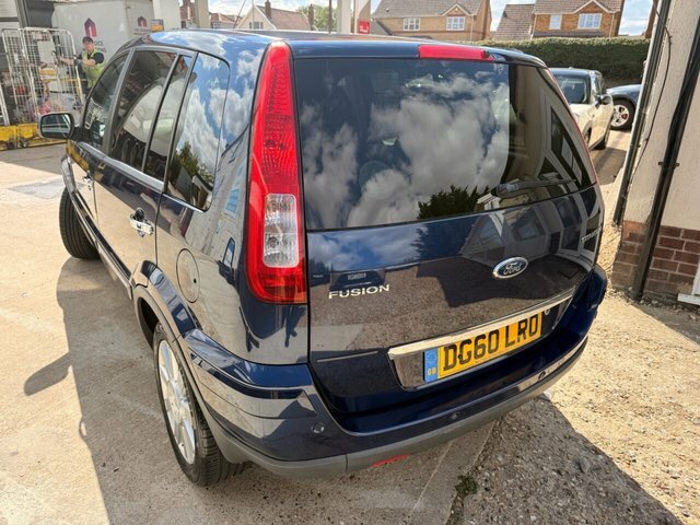 Ford Fusion 1.4 Zetec Hatchback 154 Gkm, 7 Blue #14
