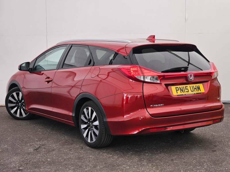Honda Civic 1.8 I-vtec Sr Red #3