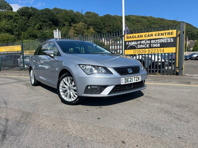 Seat Leon 1.6 Tdi Se Dynamic Estate Euro 6 Silver #5