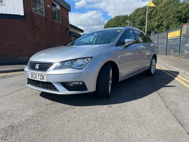 Seat Leon 1.6 Tdi Se Dynamic Estate Euro 6 Silver #6