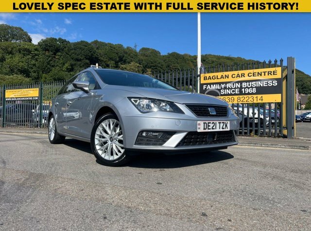Seat Leon 1.6 Tdi Se Dynamic Estate Euro 6 Silver